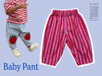 Baby Barrel Leg Pants Pattern PDF | DIY Toddler & Infant