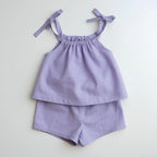 Daisy Set – PDF Sewing Pattern | Top and shorts set for Kids (0-3M to 6Y)