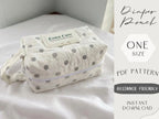 Diaper Pouch Sewing Pattern | Beginner Friendly PDF Tutorial (A4/A0/US Letter)