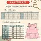 LiLy Set Kids Top &Pants Sewing Pattern PDF Instant Download
