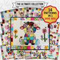 The Ultimate Nursery Applique Quilt Pattern Mega Bundle - 14-in-1 PDF Collection