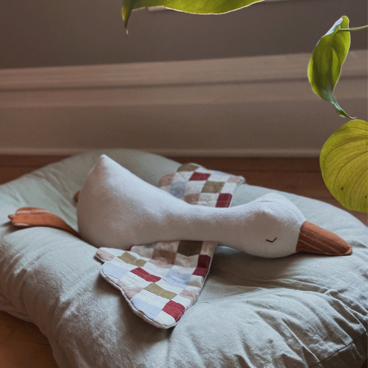 Goose Soft Toy Sewing Pattern PDF | Instant Download Beginner-friendly