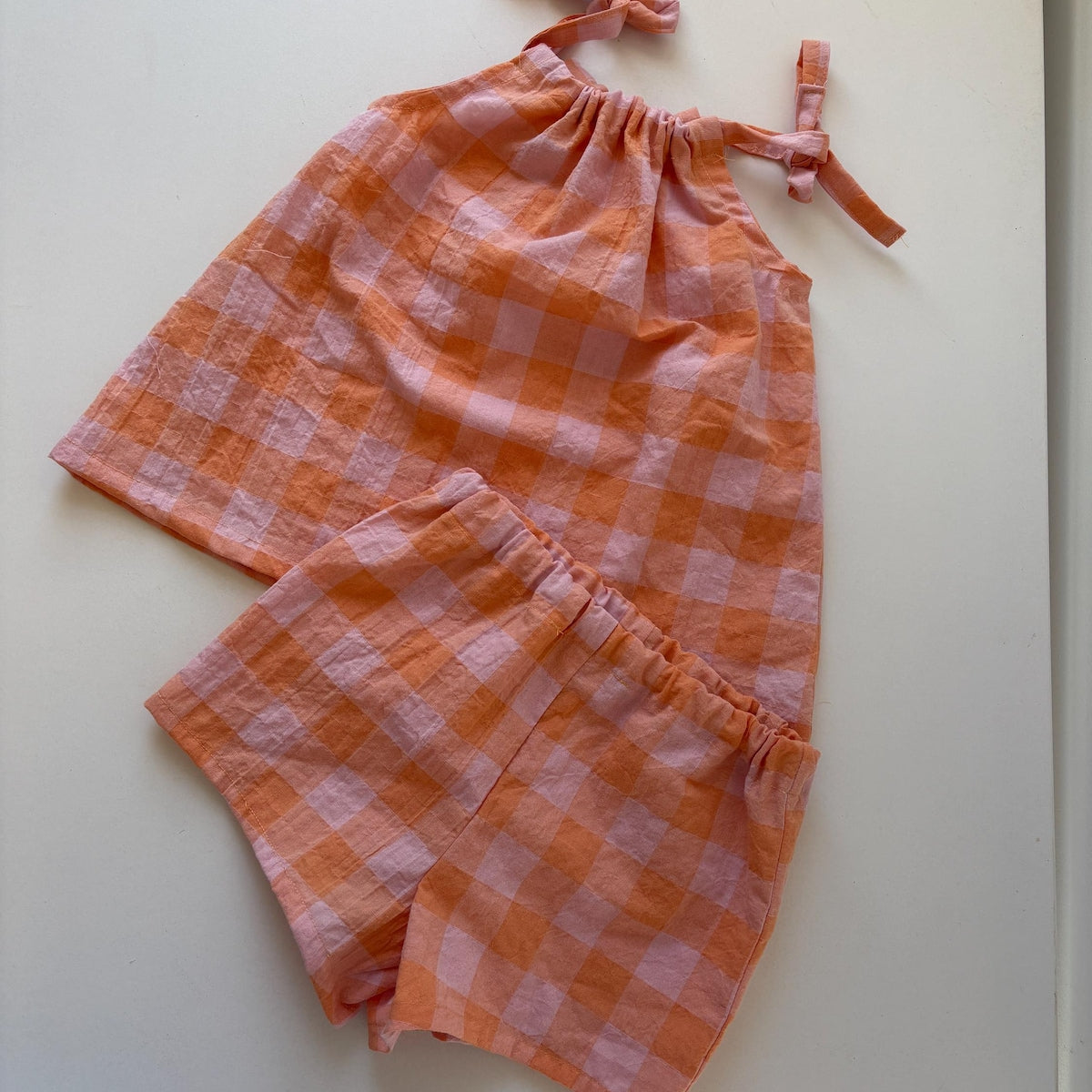 Daisy Set – PDF Sewing Pattern | Top and shorts set for Kids (0-3M to 6Y)