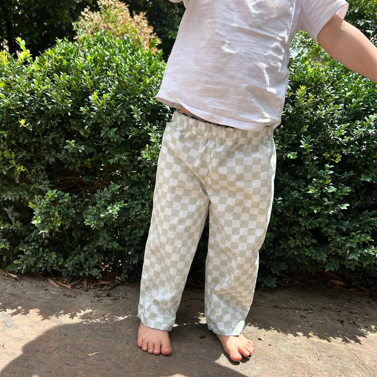 Clover Pants – PDF Sewing Pattern | Relaxed Fit Pants for Kids (0-3M to 6Y)