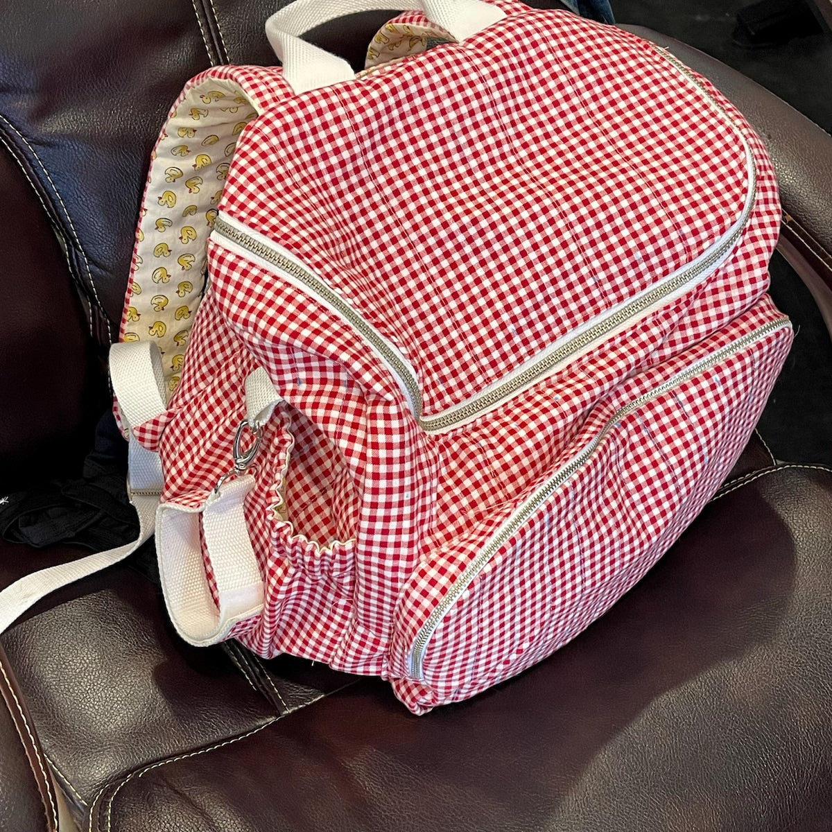 Diaper Backpack Sewing Pattern PDF Download - Bonus Tote Bag Pattern
