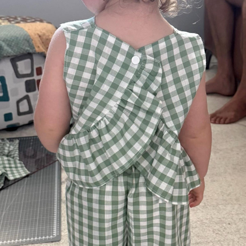 LiLy Set Kids Top &Pants Sewing Pattern PDF Instant Download