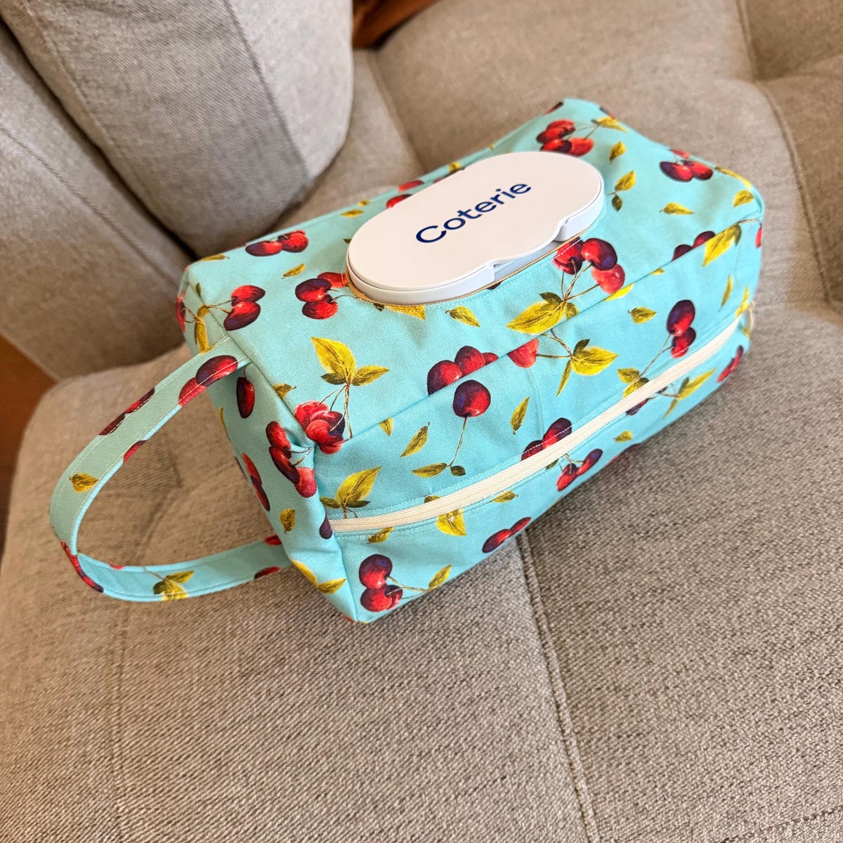 Diaper Pouch with Ruffles Sewing Pattern PDF Download Beginner Friendly
