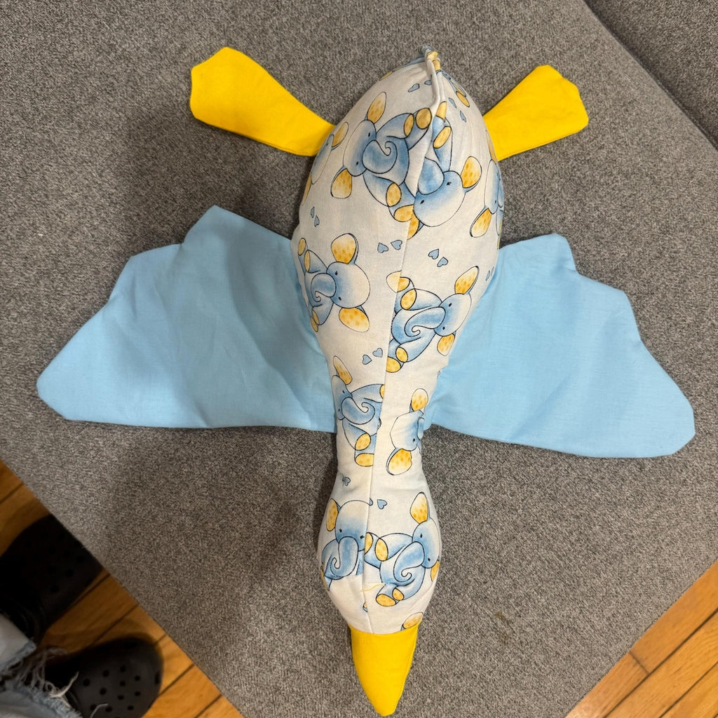 Goose Soft Toy Sewing Pattern PDF | Instant Download Beginner-friendly