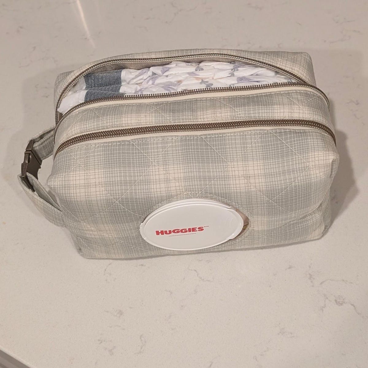 Double Zipper Wipe Pouch Pattern PDF Download | Boxy Wipe Case