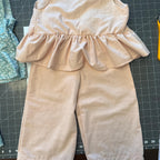 LiLy Set Kids Top &Pants Sewing Pattern PDF Instant Download
