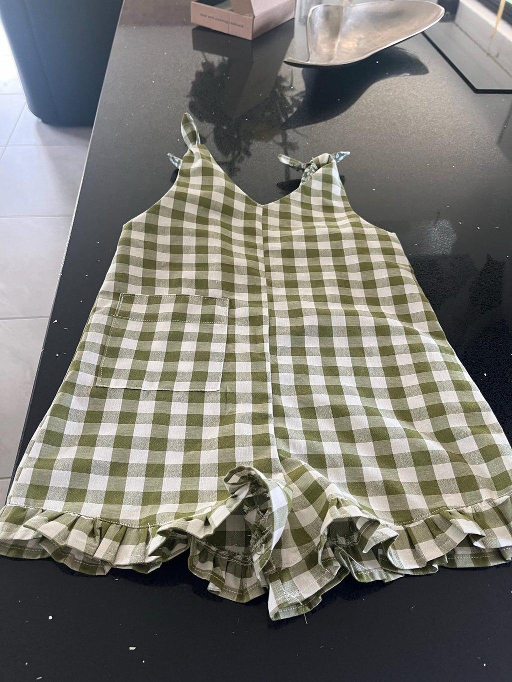 Junie Romper | Children's Romper Sewing Pattern (0-3M to 5-6Y) PDF Digital Download