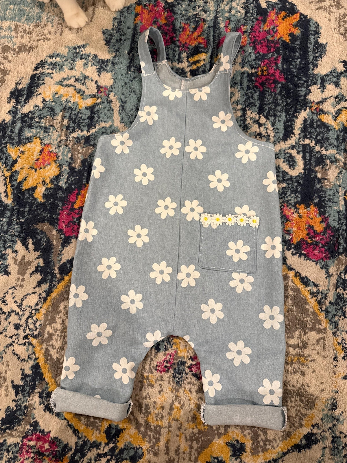Kids Dungaree Sewing Pattern: Toddler & Child Romper PDF Instant Download