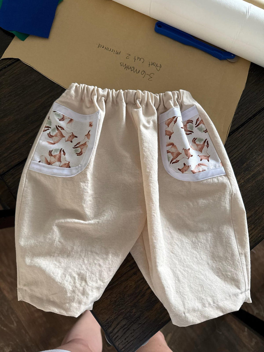 Baby Barrel Leg Pants Pattern PDF | DIY Toddler & Infant