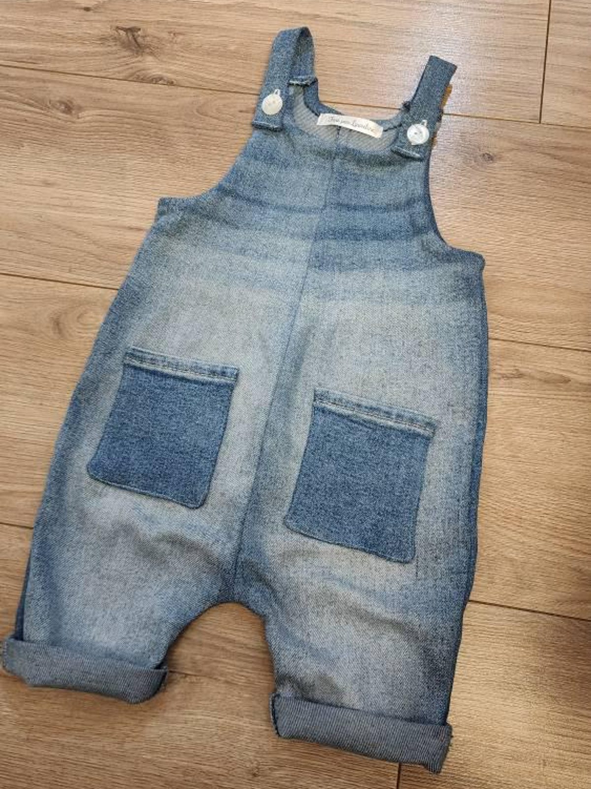 Kids Dungaree Sewing Pattern: Toddler & Child Romper PDF Instant Download