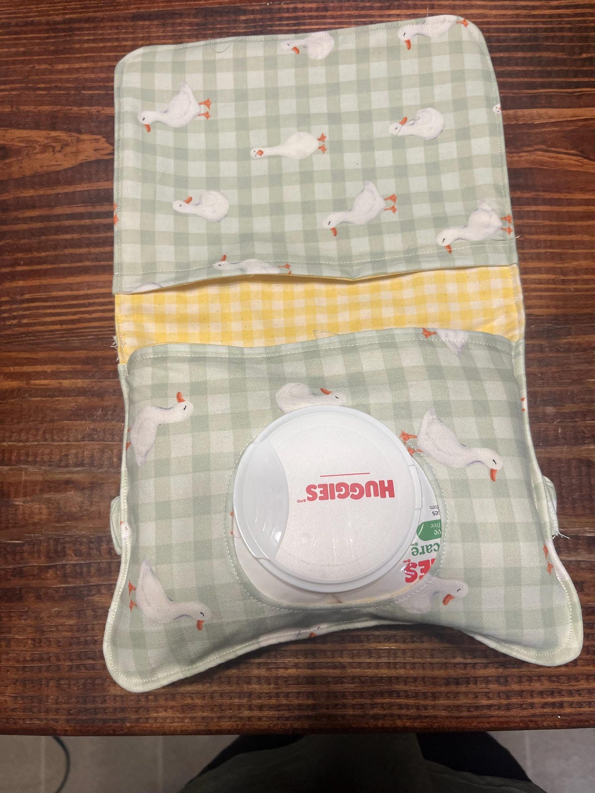 Wipes & Dipes Pouch Pattern, Beginner Sewing Tutorial PDF Download