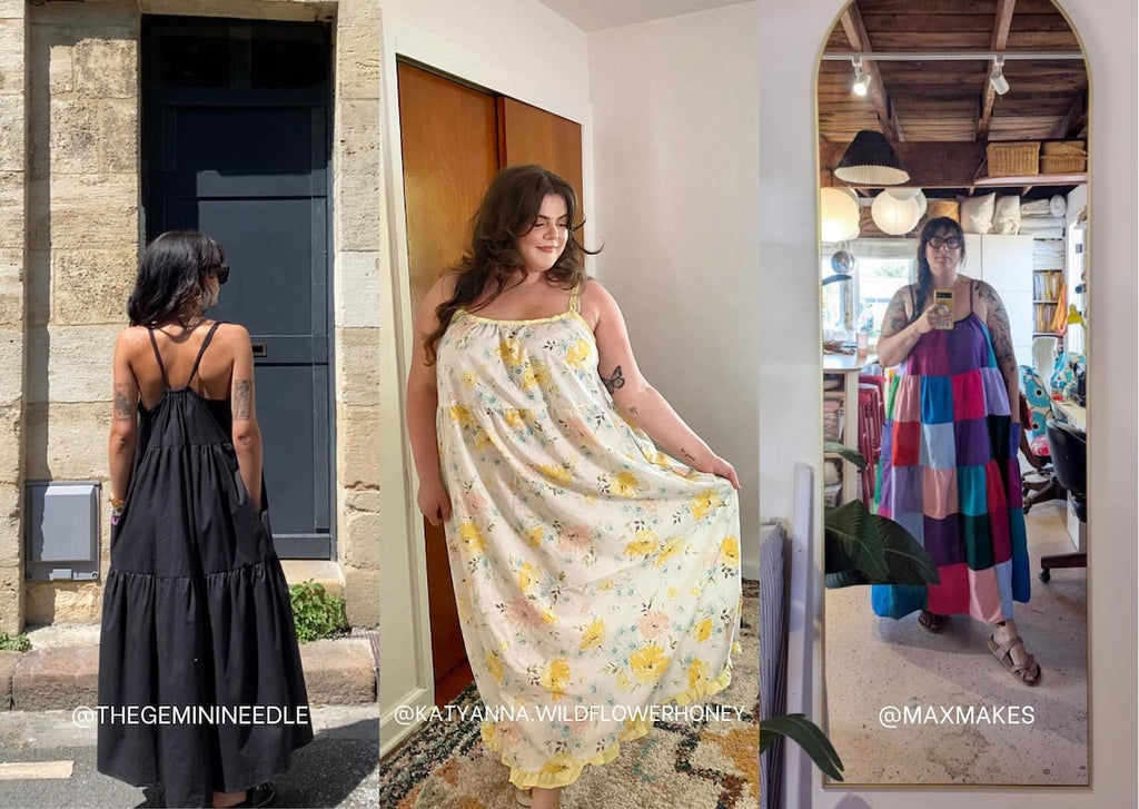 Skyline Dress PDF Sewing Pattern | Size Inclusive 0-34 | Beginner Friendly | Detailed Video Tutorial