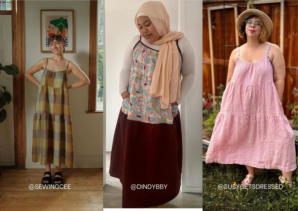 Skyline Dress PDF Sewing Pattern | Size Inclusive 0-34 | Beginner Friendly | Detailed Video Tutorial