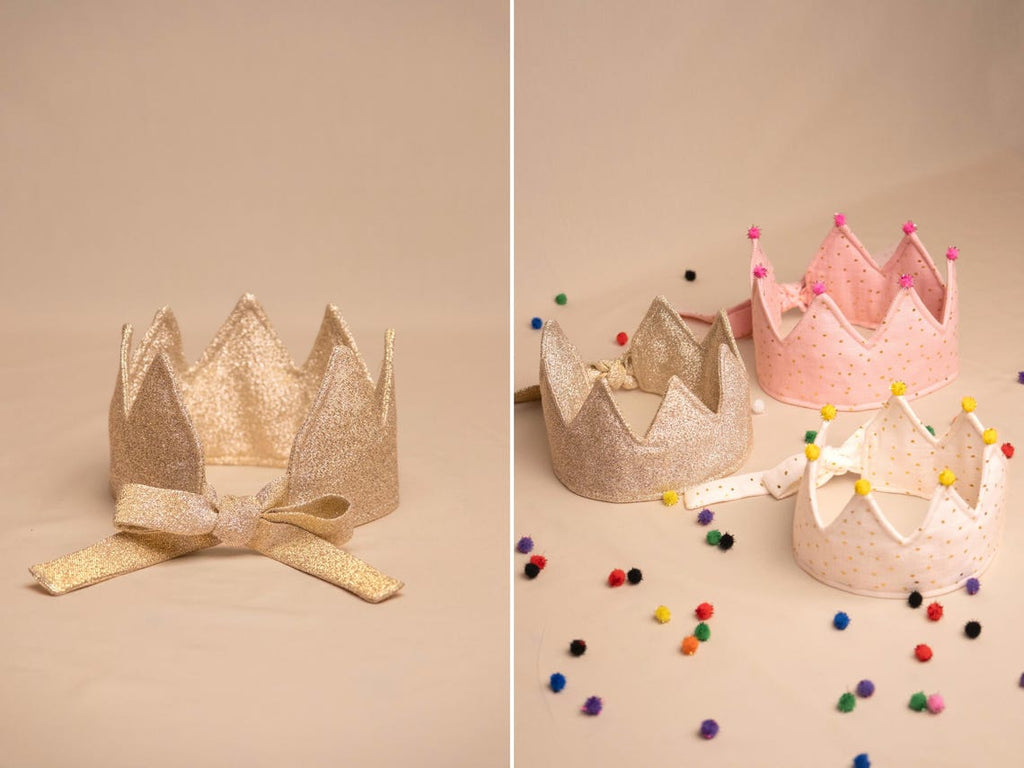 Fabric Crown Sewing Pattern PDF Download Kids Costume