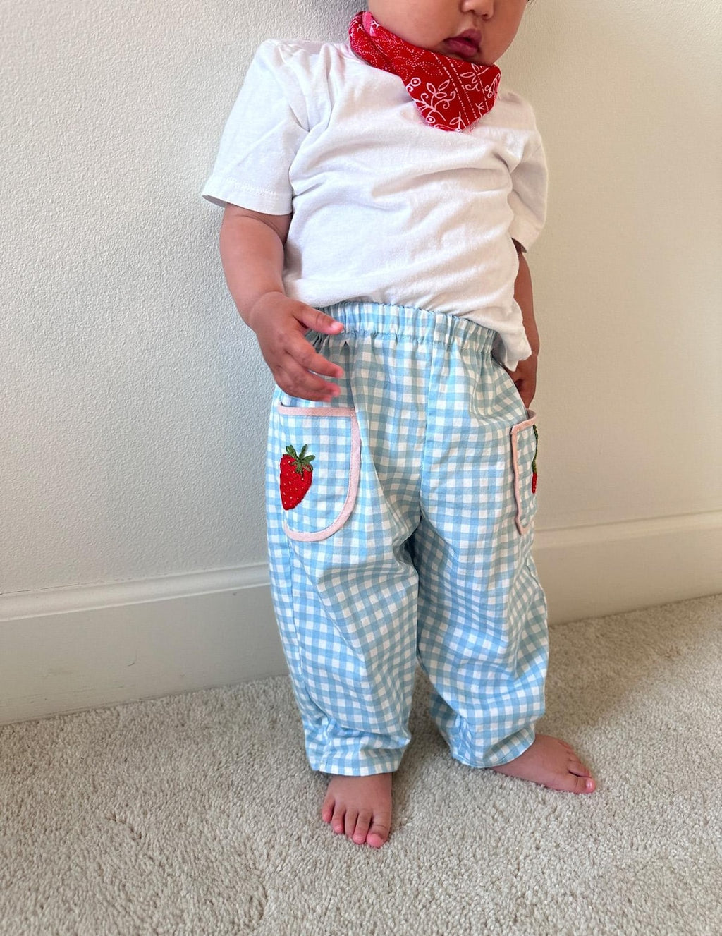 Baby Barrel Leg Pants Pattern PDF | DIY Toddler & Infant