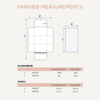 Travel Changing Mat PDF Sewing Pattern | Beginner Friendly