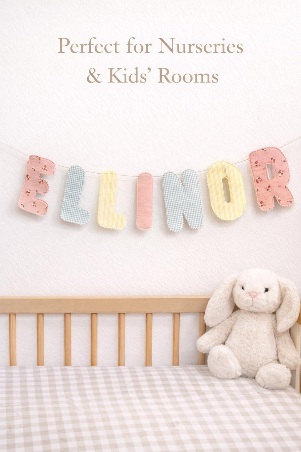 A–Z Alphabet Banner Sewing Pattern PDF Download