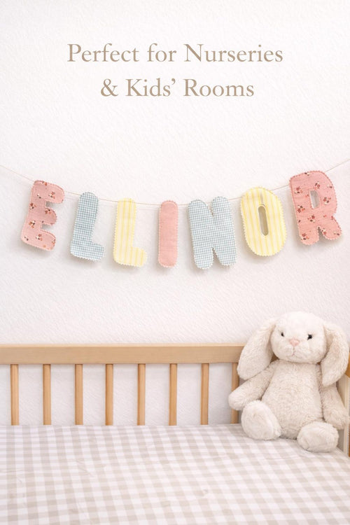 A–Z Alphabet Banner Sewing Pattern PDF Download