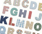 Fabric Alphabet Letters Numbers Symbols Pattern, Sizes 3-9" (PDF Pattern)