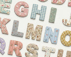 Fabric Alphabet Letters Numbers Symbols Pattern, Sizes 3-9" (PDF Pattern)