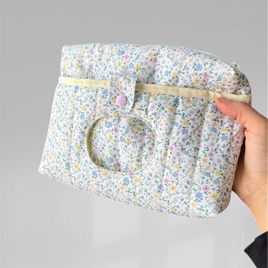 Quilted Diaper and Wipes Pouch | Digital PDF Sewing Pattern | Step-by-Step