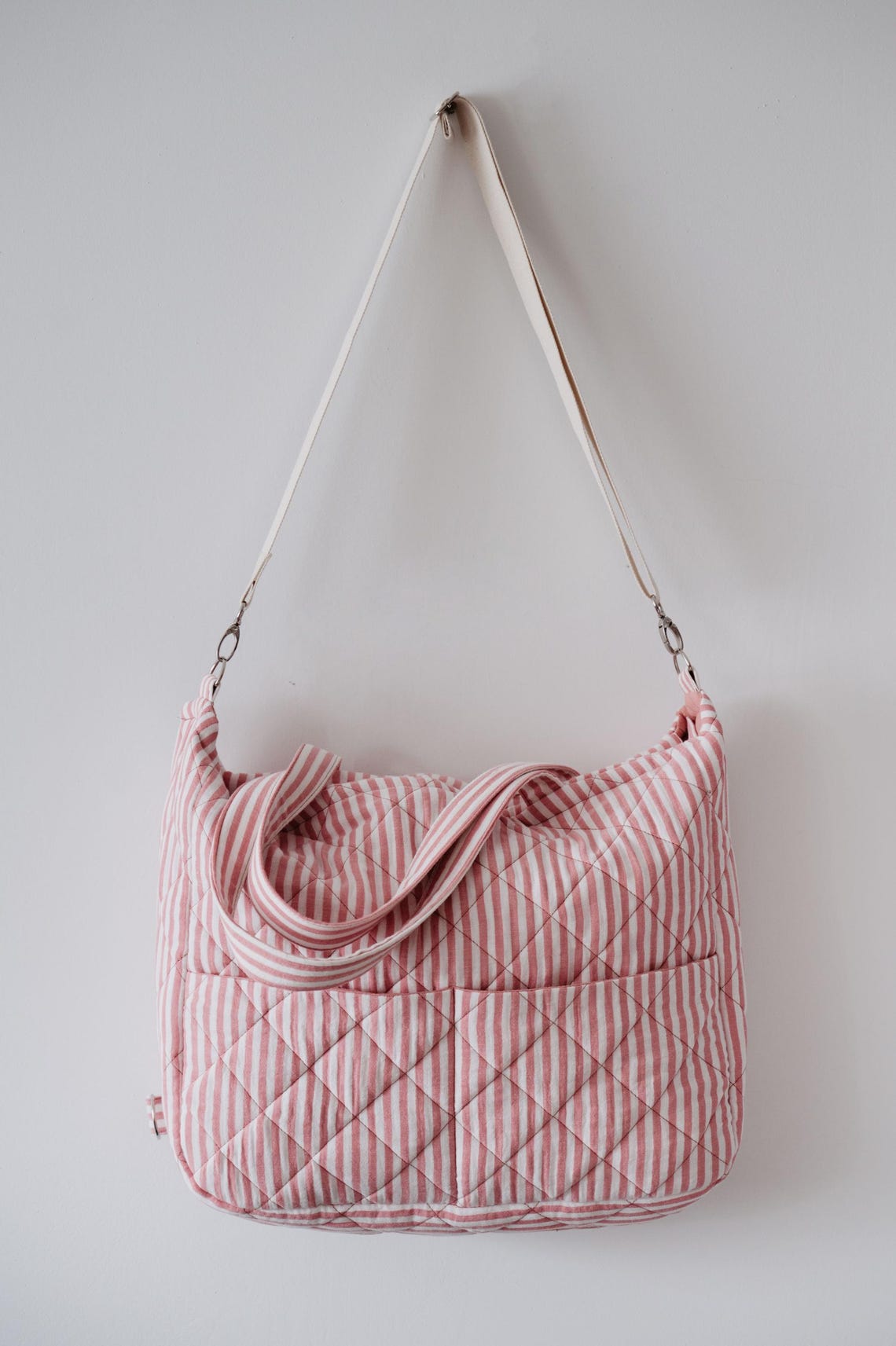 3-in-1 Diaper Bag Sewing Pattern PDF Download Mom Backpack