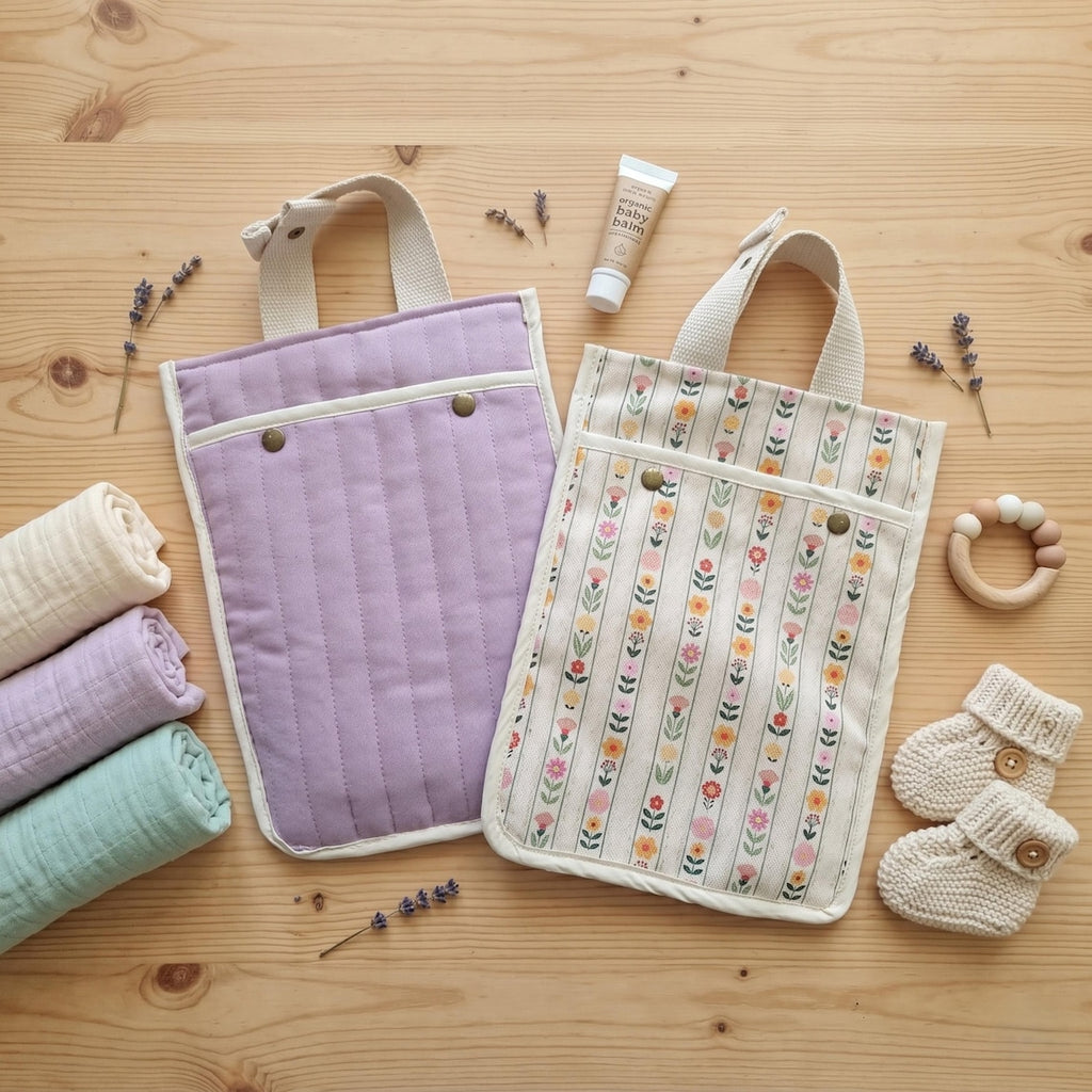 Baby Wipes Clutch Pattern PDF Download Diaper Organizer Bag