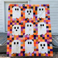 Ghost Party!!! Quilt PDF Pattern Download by woollypetals
