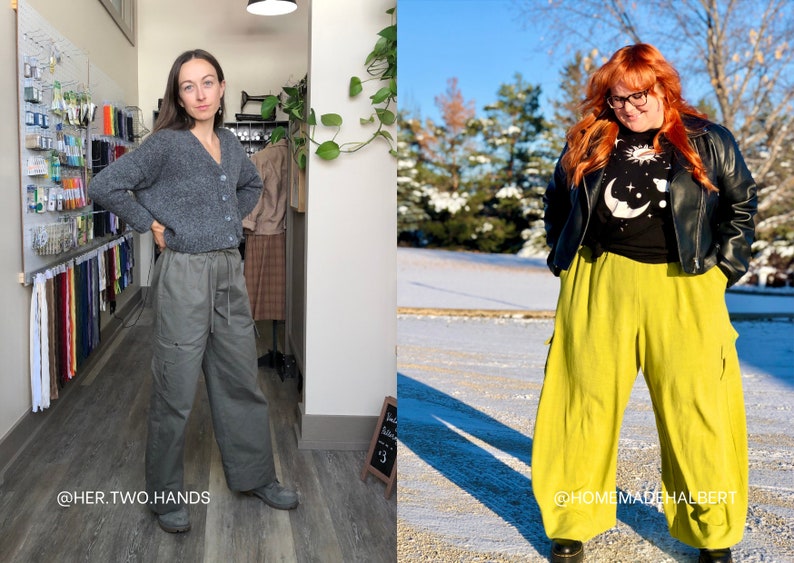 Lane Pants PDF Sewing Pattern | Size Inclusive 0-34 | Beginner Friendly