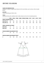 Junie Romper | Children's Romper Sewing Pattern (0-3M to 5-6Y) PDF Digital Download