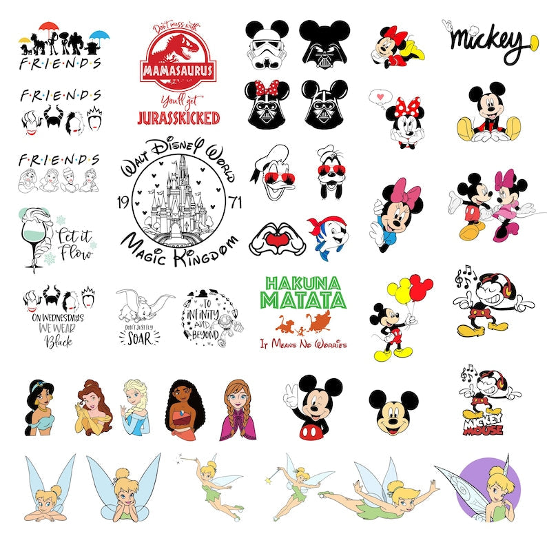 Mega Embroidery Bundle | 4 sizes | Pes, Jef, Exp, Dst, Vp3, Xxx | Instant Download