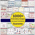 Mega Embroidery Design Bundle – 1000+ Digital Files